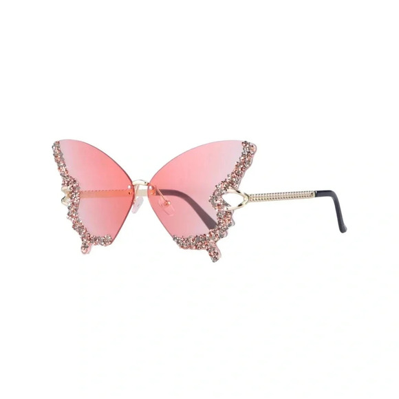 Artemis Butterfly Crystal Sunglasses - Picture 5 of 8